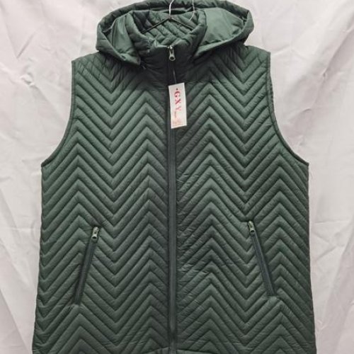 Жилетка TRAN (3XL-7XL) L1001 green (деми) TRAN L1001 green