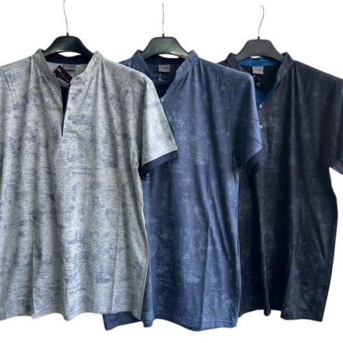 Футболка TRAN (XL-3XL) TR1230 mix (лето) TRAN TR1230 mix