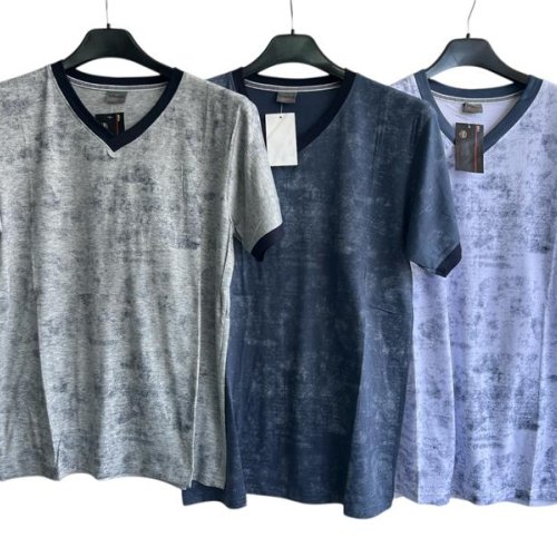 Футболка TRAN (XL-3XL) TR1232 mix (лето) TRAN TR1232 mix