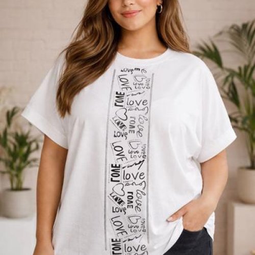 Футболка Arina (42-50) 135 white (лето) Arina 135 white