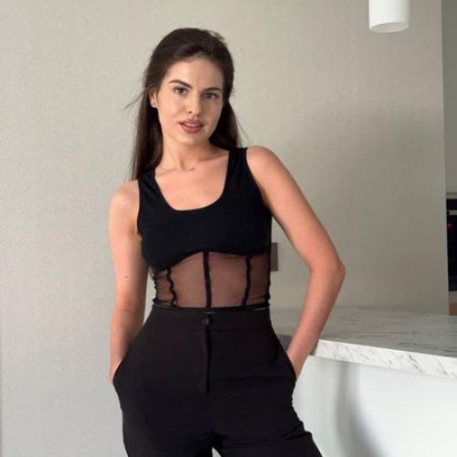 Майка Arina (42-48) 1438 black (лето) Arina 1438 black