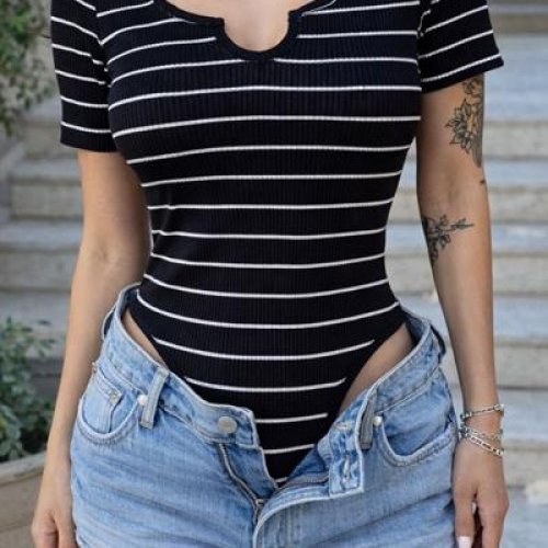 Боди Arina (42-48) 1589-2 black (лето) Arina 1589-2 black