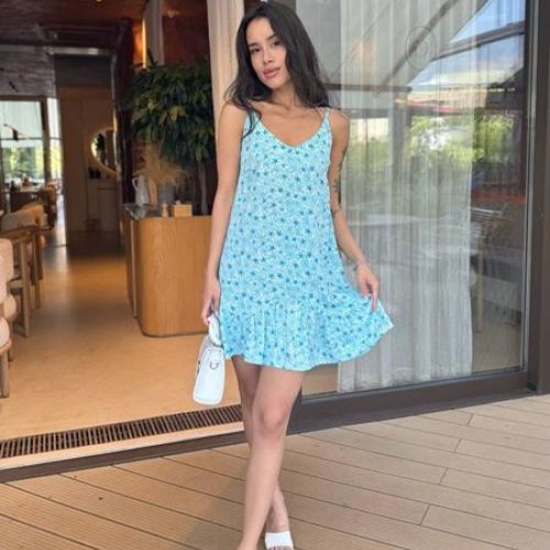 Сарафан Arina (42-46) 1624 l.blue (лето) Arina 1624 l.blue