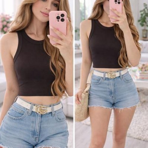 Топ Arina (42-48) 1638 brown (лето) Arina 1638 brown