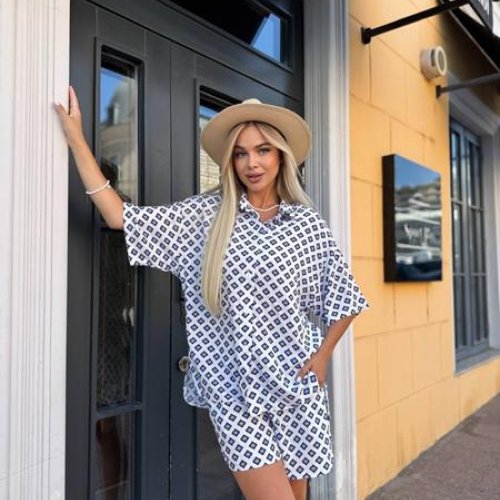 Костюм Arina (42-48) 2471 white (лето) Arina 2471 white