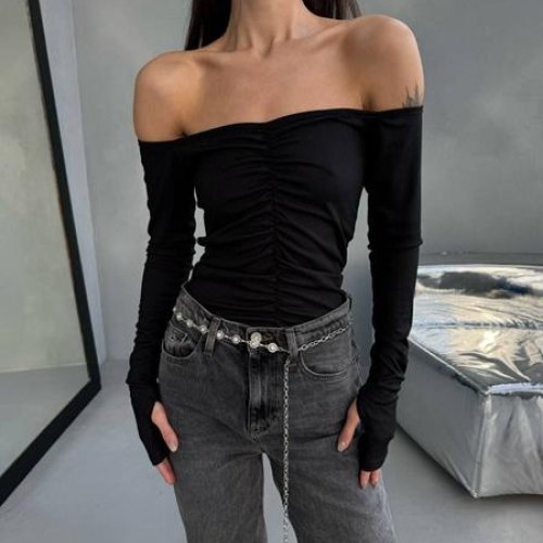 Свитер Arina (42-48) 4257 black (деми) Arina 4257 black