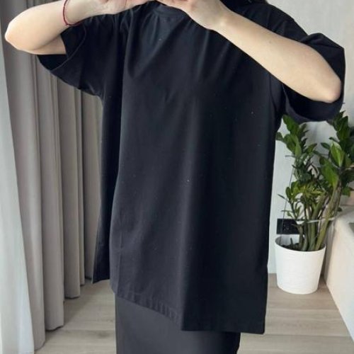 Футболка Arina (42-50) 4264 black (лето) Arina 4264 black