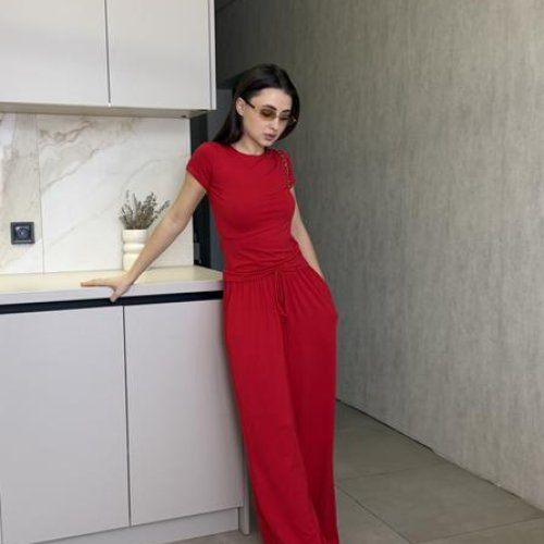 Костюм Arina (42-48) 5180 red (лето) Arina 5180 red