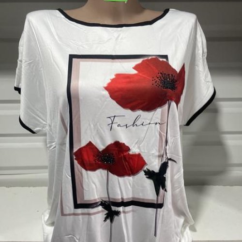 Футболка Gertie (48-56) 5821 white (лето) Gertie 5821 white