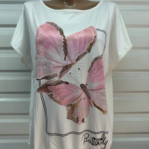 Футболка Gertie (48-56) 6011 white (лето) Gertie 6011 white