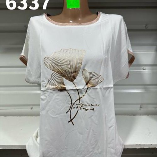 Футболка Gertie (48-56) 6337 white (лето) Gertie 6337 white