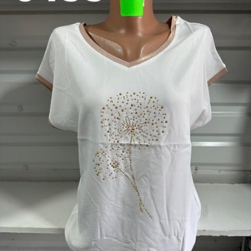 Футболка Gertie (48-56) 6433 white (лето) Gertie 6433 white