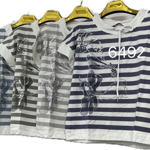 Футболка Gertie (48-58) 6492 l.grey (лето) Gertie 6492 l.grey