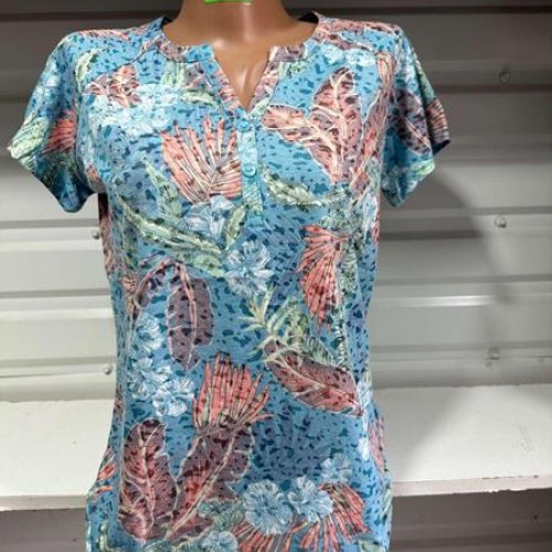 Футболка Gertie (46-56) 6600 l.blue (лето) Gertie 6600 l.blue