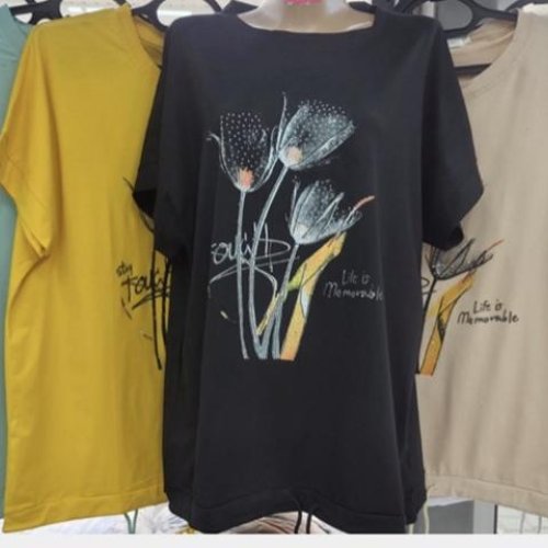 Футболка Gertie (2XL-5XL) G2 mint (лето) Gertie G2 mint