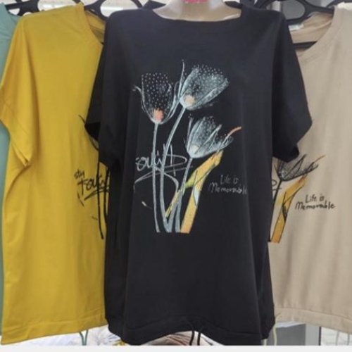 Футболка Gertie (2XL-5XL) G6 white (лето) Gertie G6 white