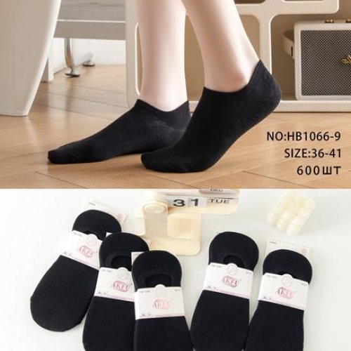 Носки ALIA (36-41) 1066-9 black (лето) ALIA 1066-9 black