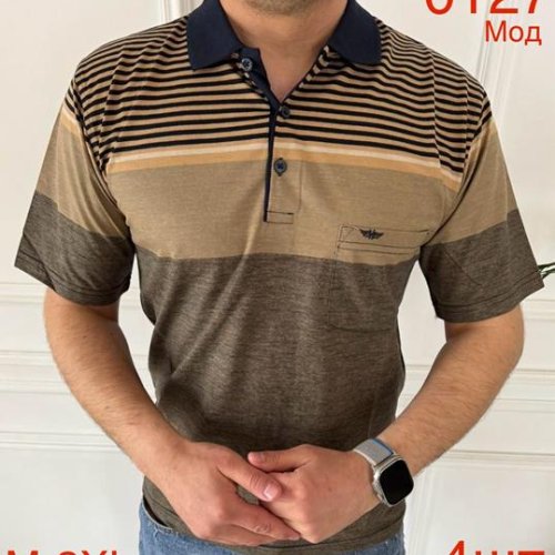 Футболка Надийка (M-2XL) ND1001-0127 beige (лето) Надийка ND1001-0127 beige