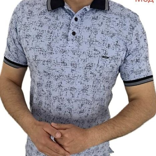 Футболка Надийка (M-2XL) ND1007-11 l.blue (лето) Надийка ND1007-11 l.blue