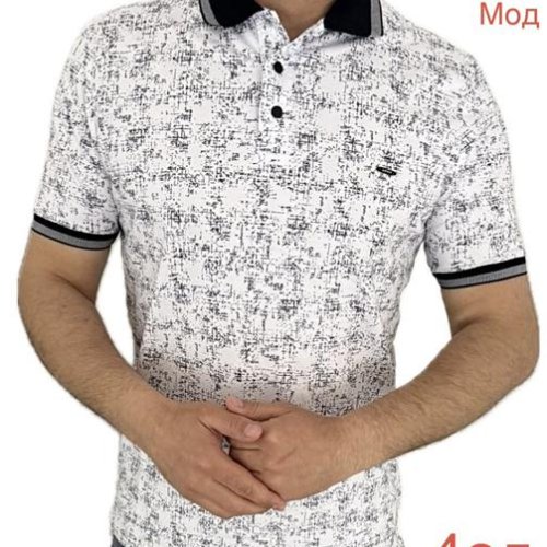 Футболка Надийка (M-2XL) ND1008-11 white (лето) Надийка ND1008-11 white