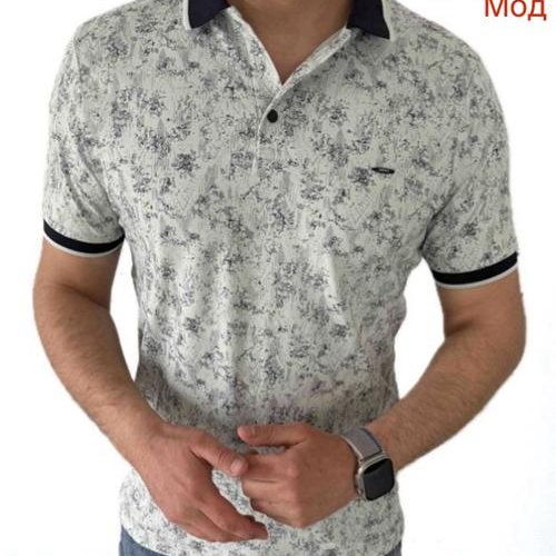 Футболка Надийка (M-2XL) ND1015-0126 l.grey (лето) Надийка ND1015-0126 l.grey