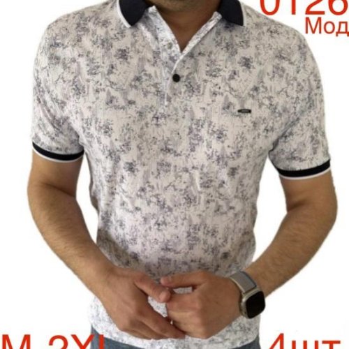 Футболка Надийка (M-2XL) ND1016-0126 white (лето) Надийка ND1016-0126 white