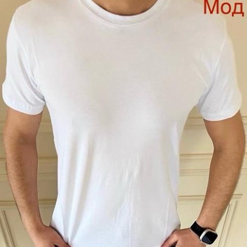 Футболка Надийка (M-2XL) ND1019-12 white (лето) Надийка ND1019-12 white