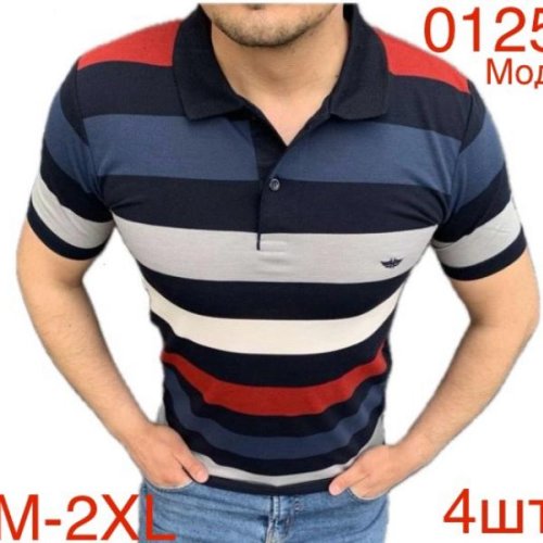 Футболка Надийка (M-2XL) ND1037-0125 blue (лето) Надийка ND1037-0125 blue