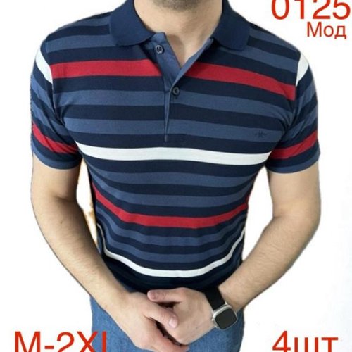 Футболка Надийка (M-2XL) ND1038-0125 blue (лето) Надийка ND1038-0125 blue