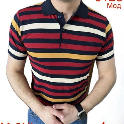 Футболка Надийка (M-2XL) ND1040-0125 red (лето) Надийка ND1040-0125 red