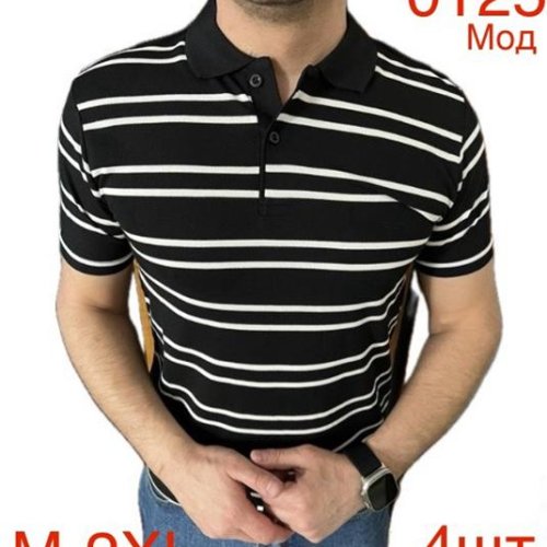 Футболка Надийка (M-2XL) ND1041-0125 black (лето) Надийка ND1041-0125 black