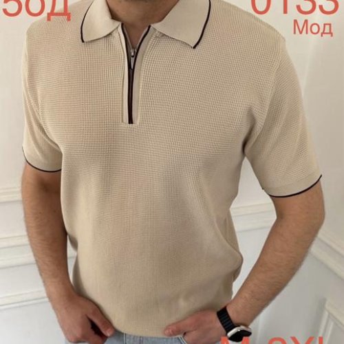 Футболка Надийка (M-2XL) ND1056-0133 beige (лето) Надийка ND1056-0133 beige