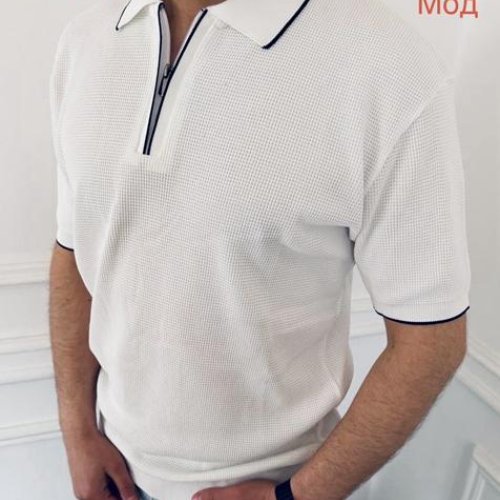 Футболка Надийка (M-2XL) ND1057-0133 white (лето) Надийка ND1057-0133 white