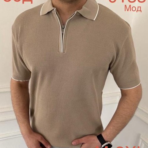 Футболка Надийка (M-2XL) ND1060-0133 beige (лето) Надийка ND1060-0133 beige