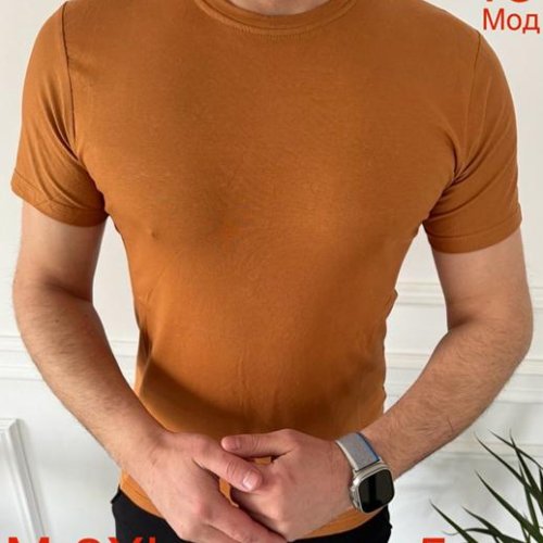 Футболка Надийка (M-3XL) ND1061-15 orange (лето) Надийка ND1061-15 orange