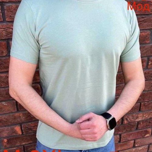 Футболка Надийка (M-3XL) ND1063-15 mint (лето) Надийка ND1063-15 mint