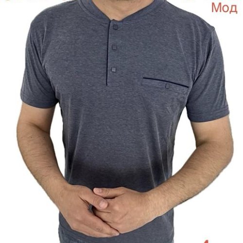 Футболка Надийка (3XL-6XL) ND1090-0130 grey (лето) Надийка ND1090-0130 grey