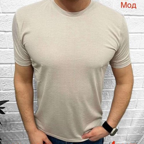 Футболка Надийка (3XL-6XL) ND1094-21 beige (лето) Надийка ND1094-21 beige