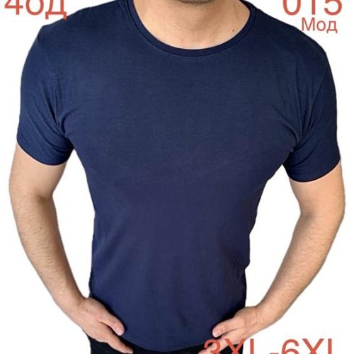 Футболка Надийка (2XL-6XL) ND1102-015 navy (лето) Надийка ND1102-015 navy