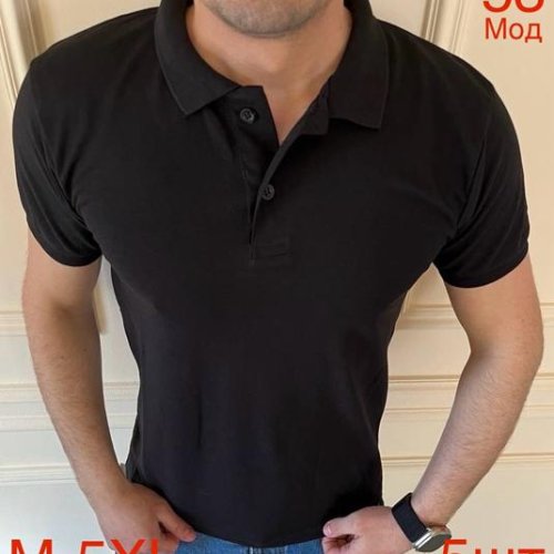 Футболка Надийка (M-5XL) ND1110-53 black (лето) Надийка ND1110-53 black