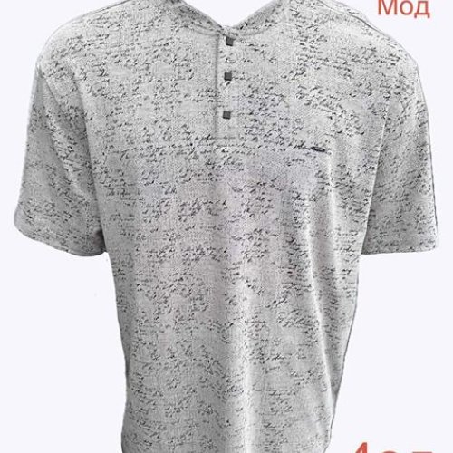 Футболка Надийка (3XL-6XL) ND1115-0130 grey (лето) Надийка ND1115-0130 grey