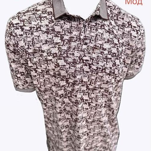 Футболка Надийка (3XL-6XL) ND1119-0131 brown (лето) Надийка ND1119-0131 brown