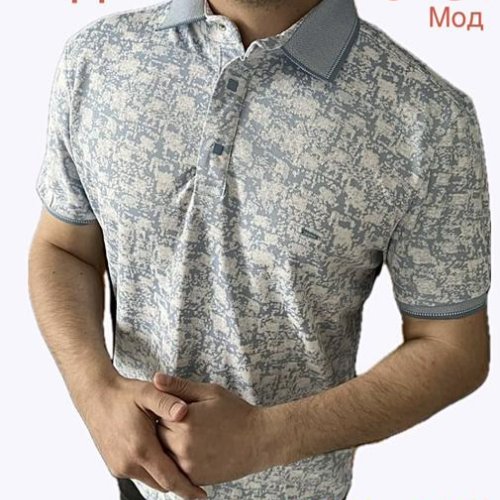 Футболка Надийка (3XL-6XL) ND1121-0131 grey (лето) Надийка ND1121-0131 grey