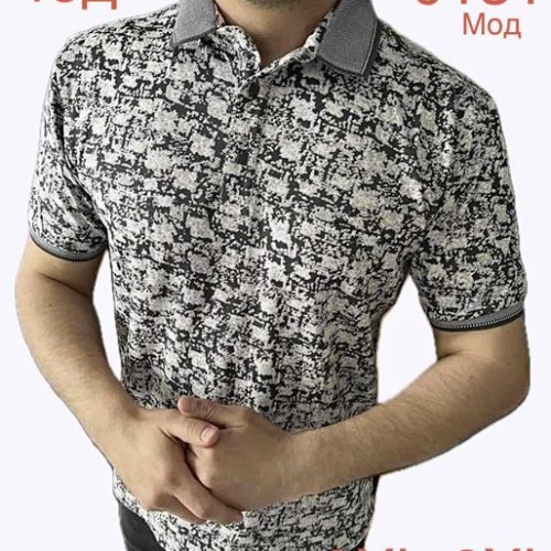 Футболка Надийка (3XL-6XL) ND1122-0131 grey (лето) Надийка ND1122-0131 grey