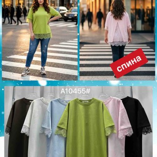 Костюм спорт Шаолинь (50-58) A10455 mix (лето) Шаолинь A10455 mix