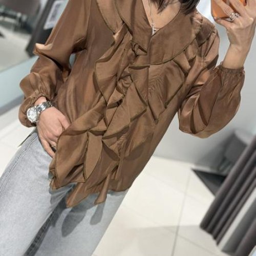 Блузка Comod (one size) 2525 brown (лето) Comod 2525 brown