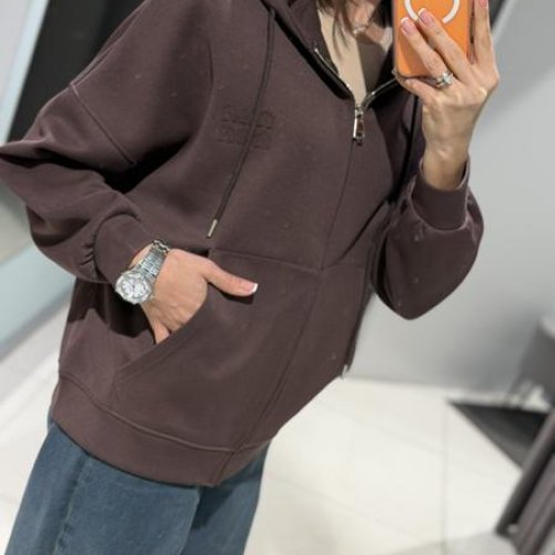 Кофта спорт Comod (one size) 900 chocolate (деми) Comod 900 chocolate