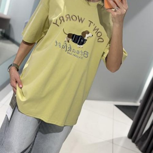 Футболка Comod (one size) K6007 yellow (лето) Comod K6007 yellow