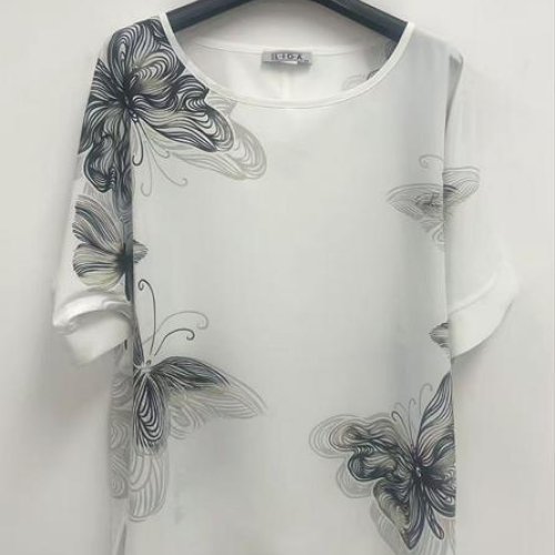 Блузка Immei (52-62) 5018 white (лето) Immei 5018 white