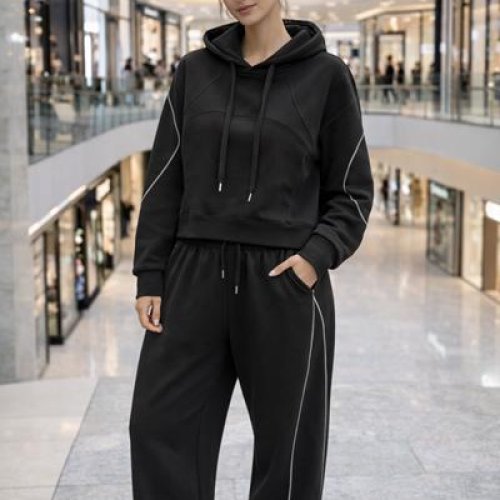 Костюм спорт Major (M-XL) 8311 black (деми) Major 8311 black